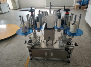 Máy dán nhãn 2 cạnh bán tự động