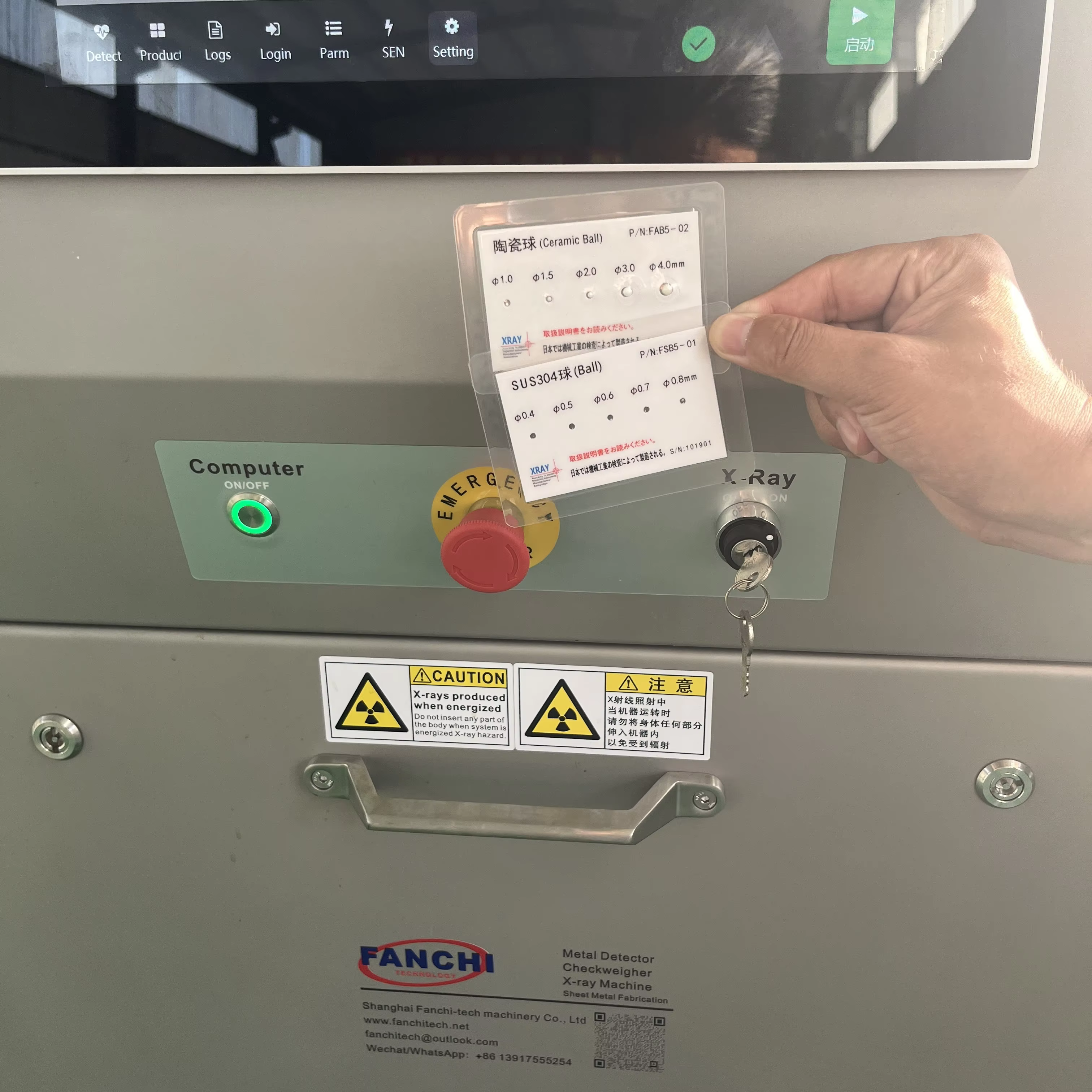 mẫu thử tiêu chuẩn fanchi tech
