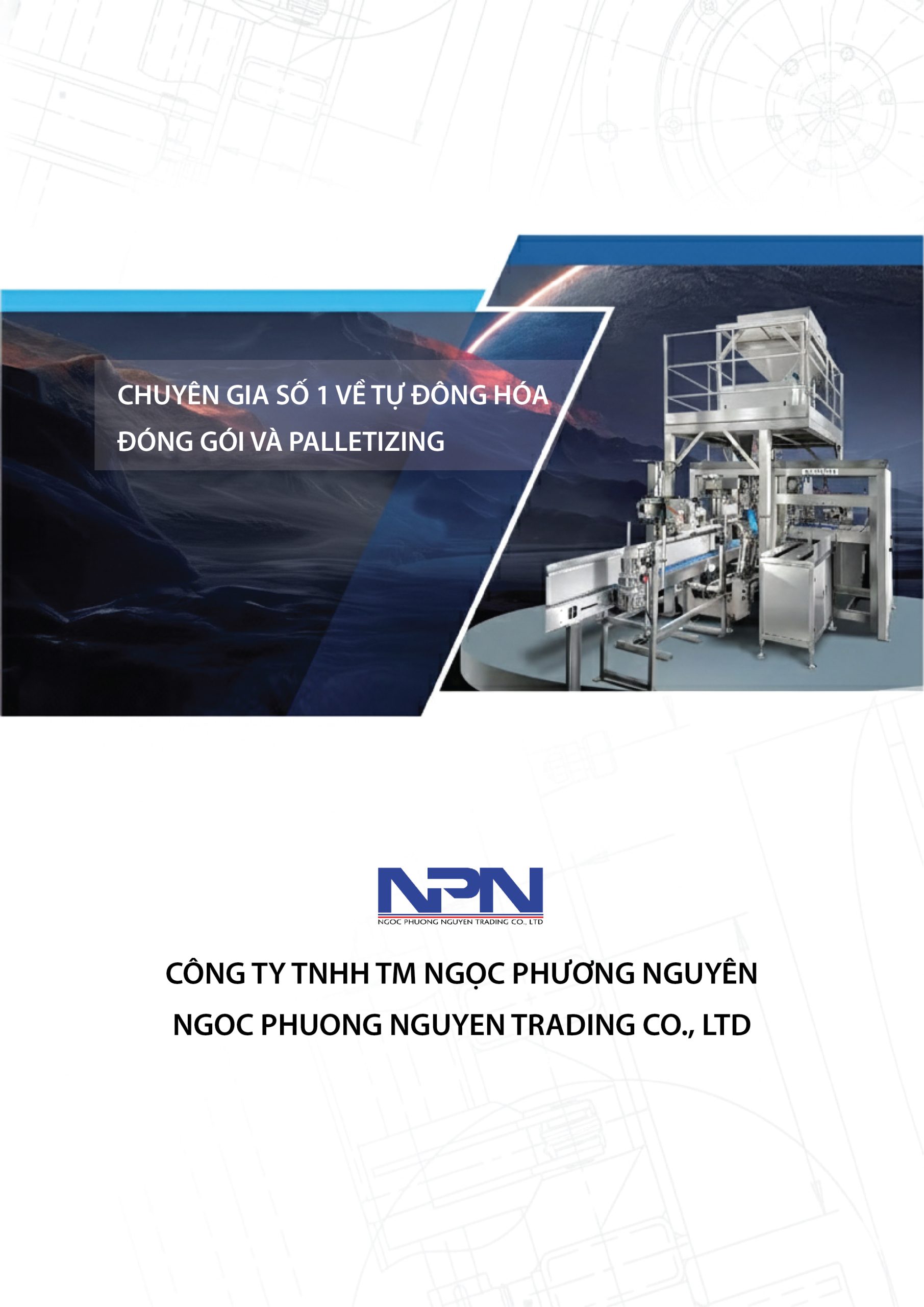 Catalog máy đóng bao và robot xếp hàng
