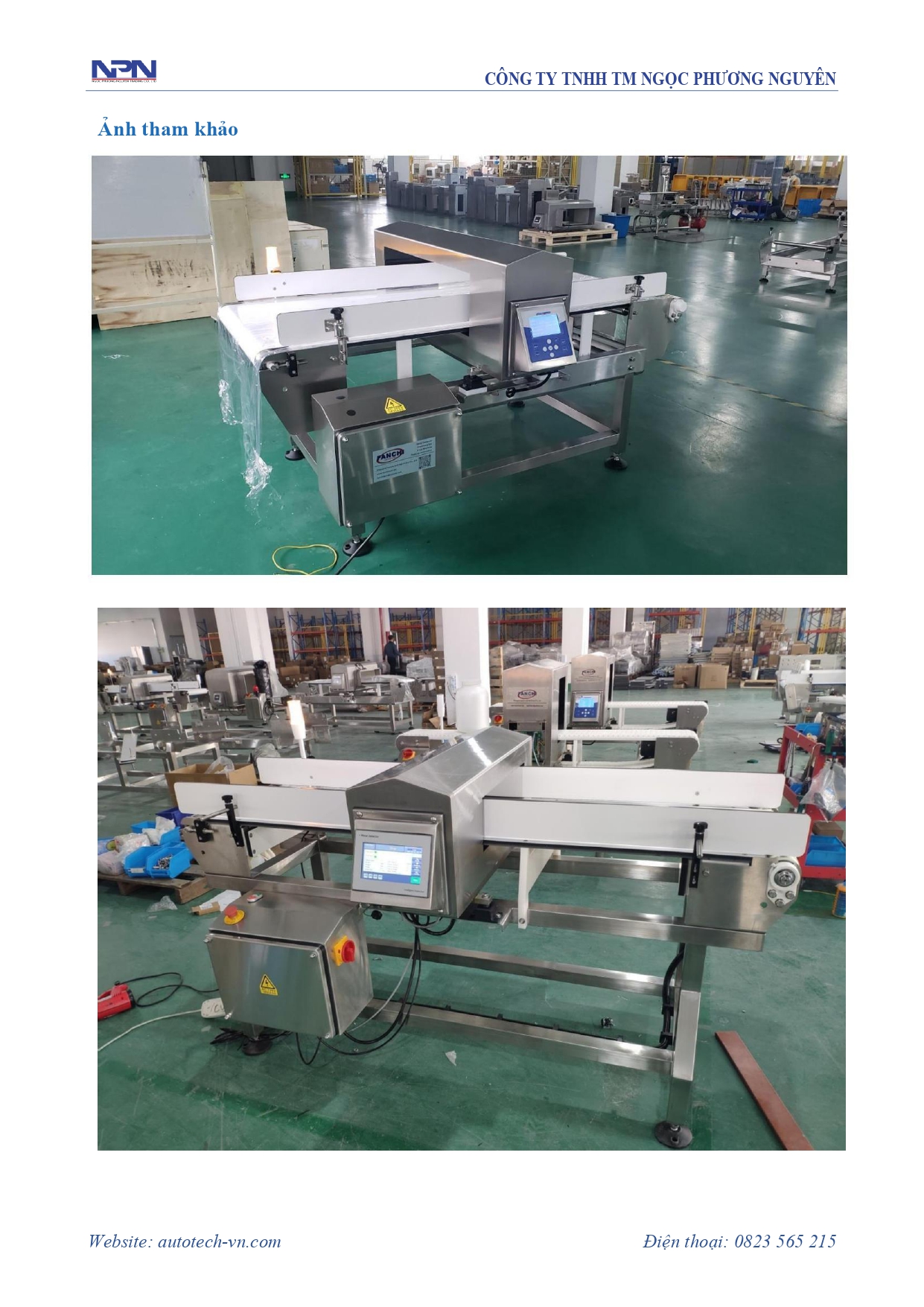 Catalog máy dò kim loại FA-MD-II