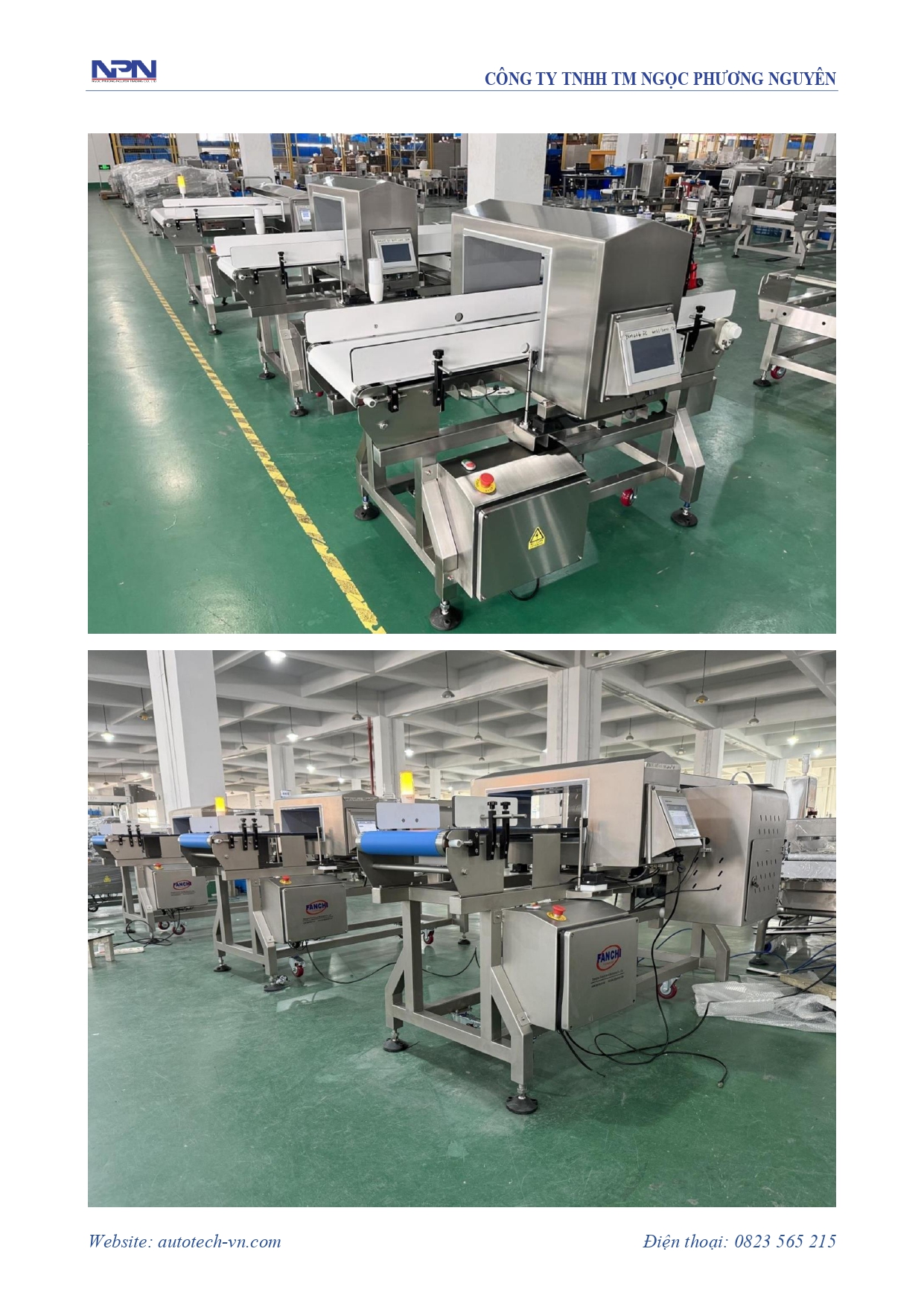 Catalog máy dò kim loại FA-MD-II