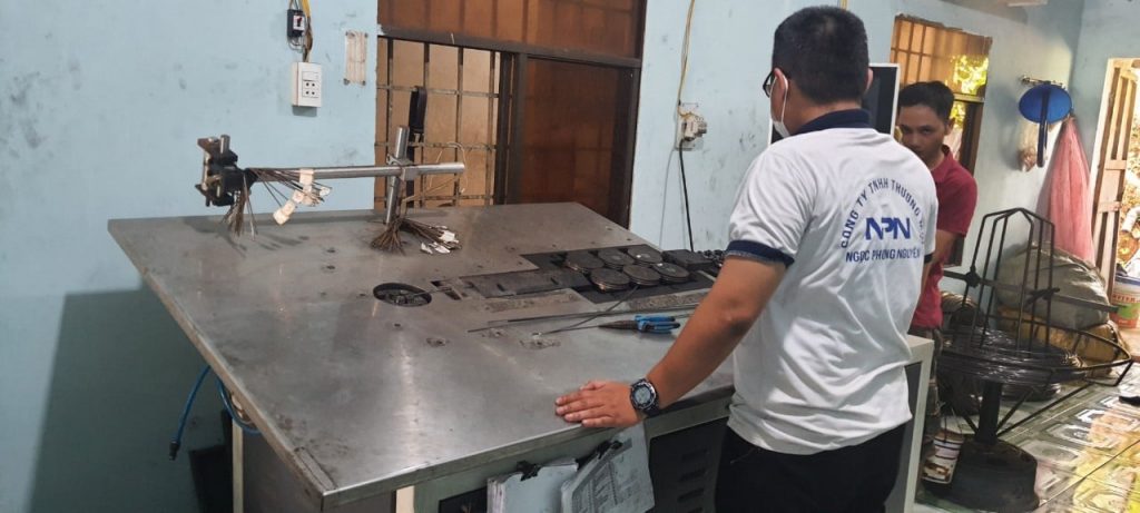 Bảo trì, bảo dưỡng máy uốn dây 2D CNC tại Quảng Nam