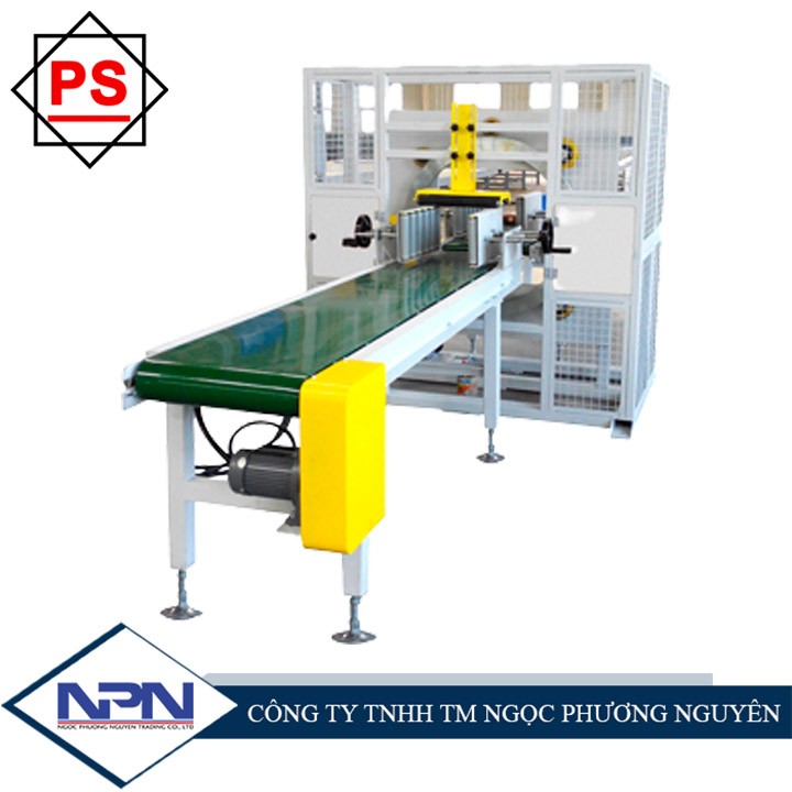 Máy quấn màng ngang cho sản phẩm dạng tấm PS-DS600 Máy quấn màng ngang cho sản phẩm dạng tấm PS-DS600