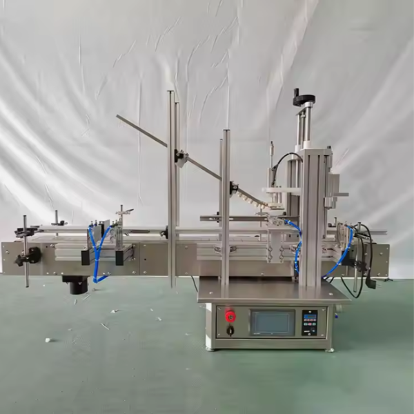 Máy cấp và dập nắp chai mini tự động – Máy đóng nút chai để bàn