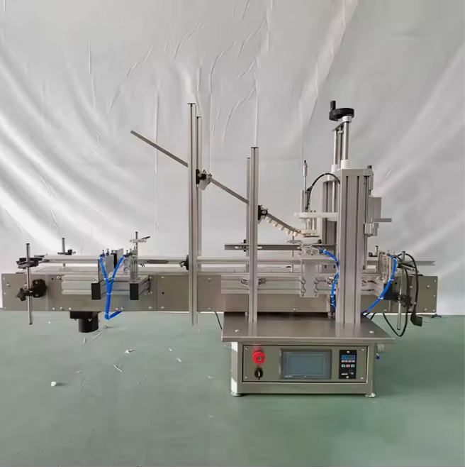 Máy cấp và dập nắp chai mini tự động – Máy đóng nút chai để bàn Máy cấp và dập nắp chai mini tự động – Máy đóng nút chai để bàn