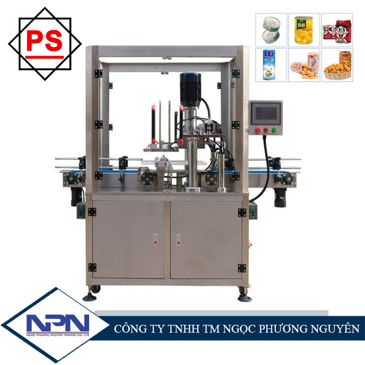 Máy viền mí lon hút chân không và bơm khí Ni-tơ tự động XT-FG130L Máy viền mí lon hút chân không và bơm khí Ni-tơ tự động XT-FG130L
