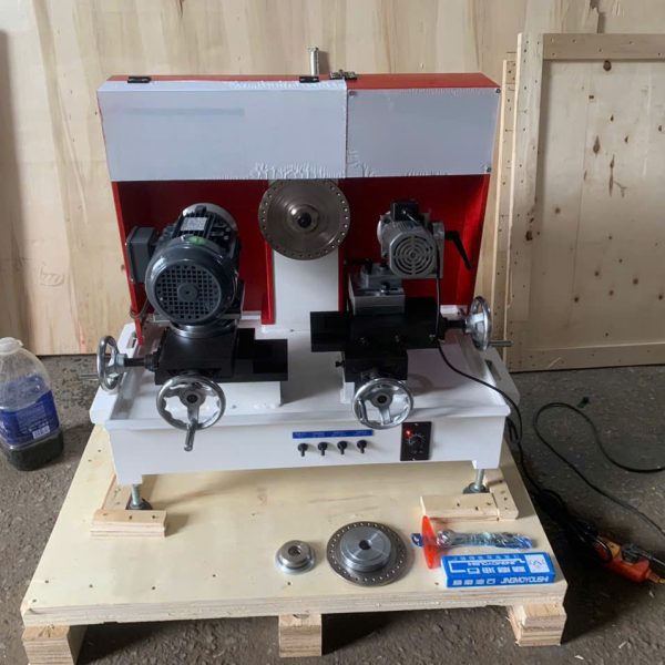 Máy mài dao cắt ống giấy, cắt cuộn băng.Mài dao đĩa tròn tự động chính xác