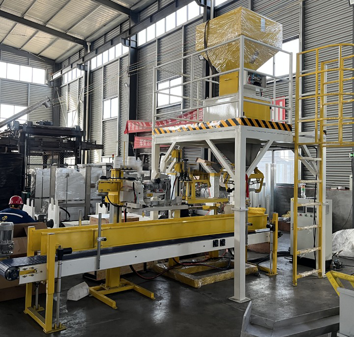 Máy đóng bao tự động 5kg 15kg 20kg 25kg 50kg 4 Máy đóng bao tự động