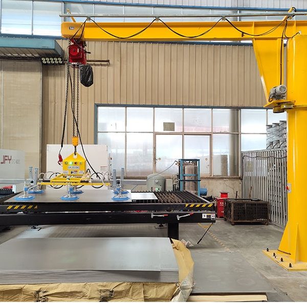 Thiết bị nâng hạ hút chân không cho tấm kim loại, nhựa, gỗ ...