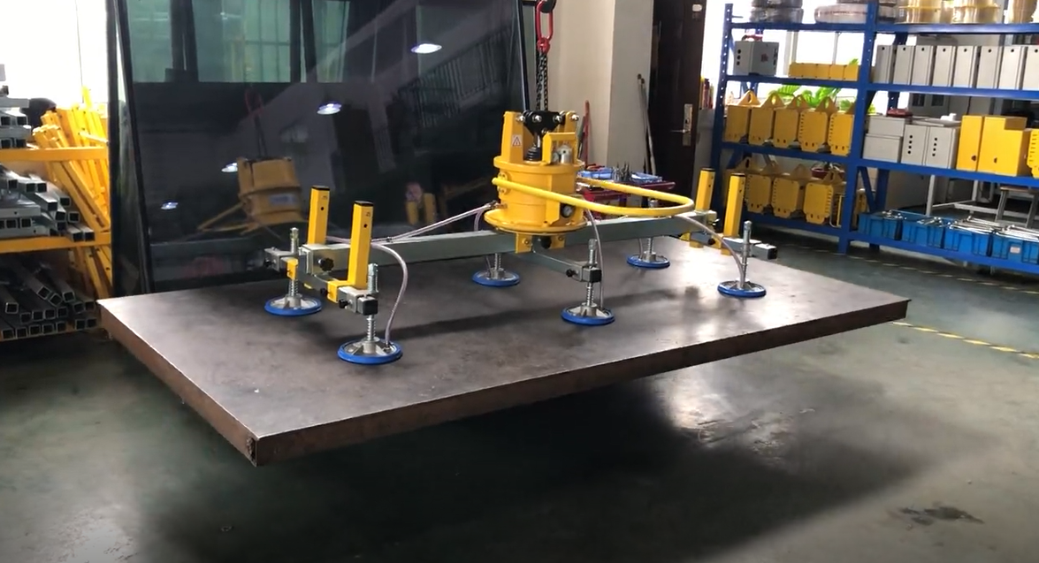 Máy nâng tấm kim loại hút chân không lực hút sản phẩm 600kg Máy nâng tấm kim loại hút chân không lực hút sản phẩm 600kg