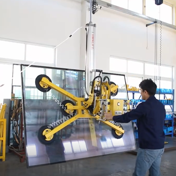 Máy hít kính chân không kính khí nén lực hút 150kg -500kg ( dùng trong nhà máy)