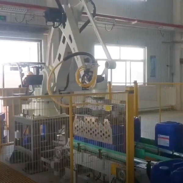 Kowell – Robot xếp pallet tự động cho thùng phi và thùng sơn công nghiệp